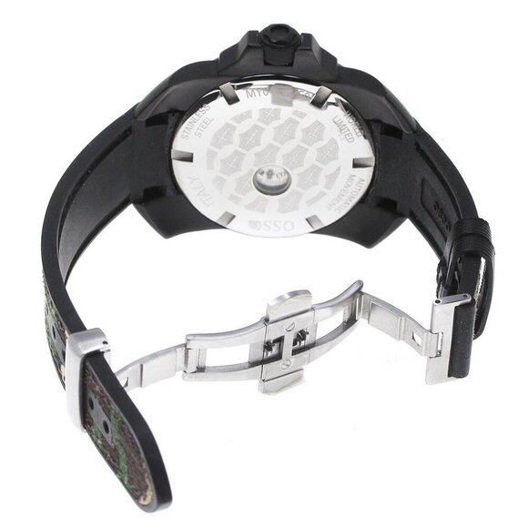 OSSO ITALY Vigoroso MY01 camouflage Dial Automatic Men's Watch - Picture 4 of 7